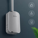 Escova Sanitária para Banheiro Silicone com Suporte Polihousi - Casa Farfelle