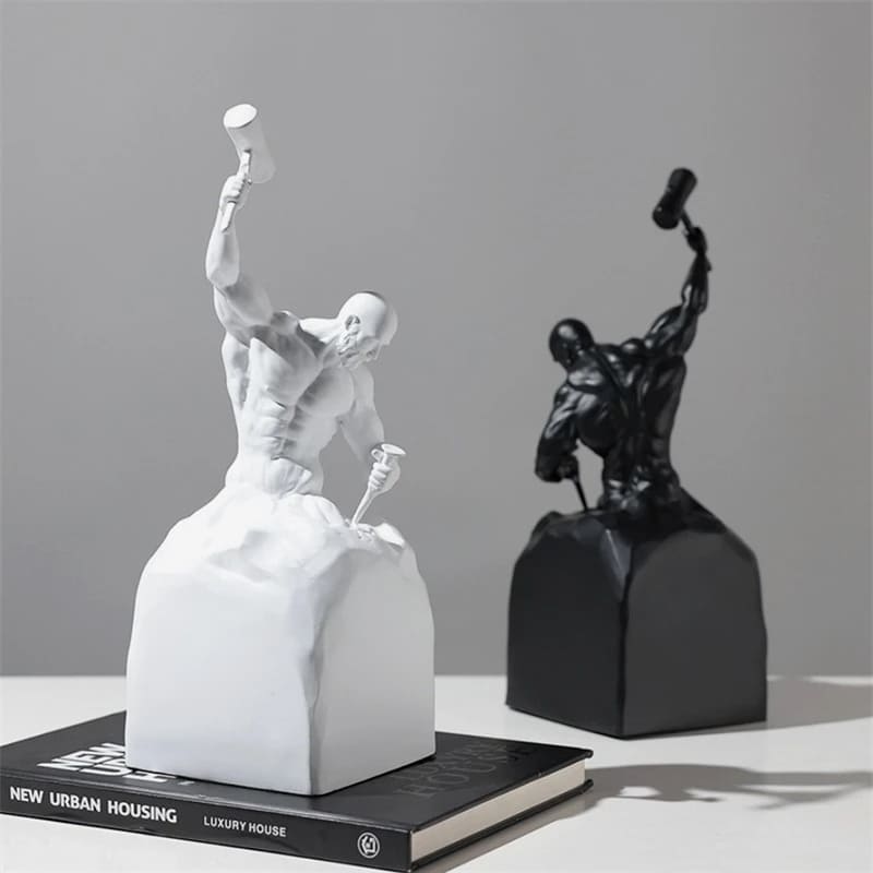 Escultura Abstrata Forza - Casa Farfelle