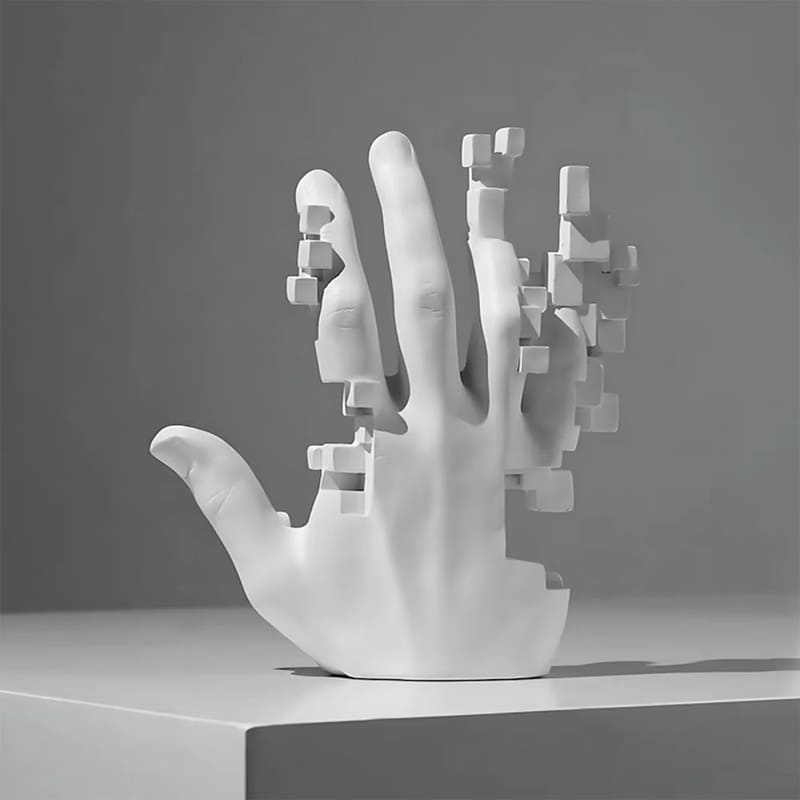 Escultura Abstrata Mani - Casa Farfelle