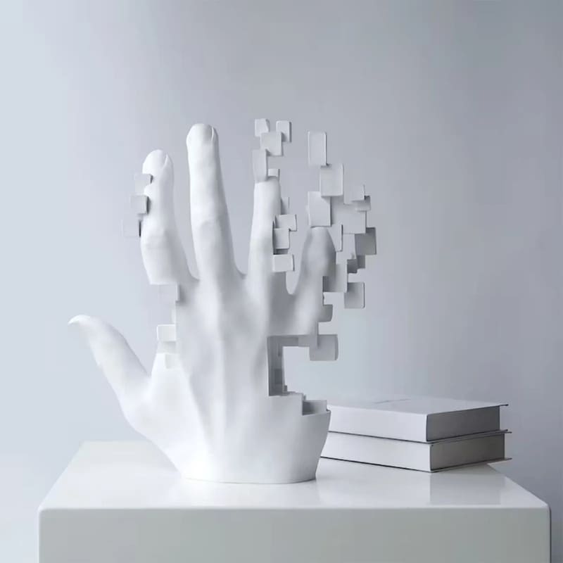Escultura Abstrata Mani - Casa Farfelle