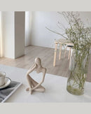 Escultura Abstrata O Pensador - Casa Farfelle