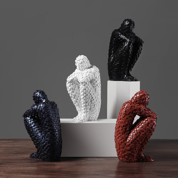 Escultura Abstrata Think - Casa Farfelle