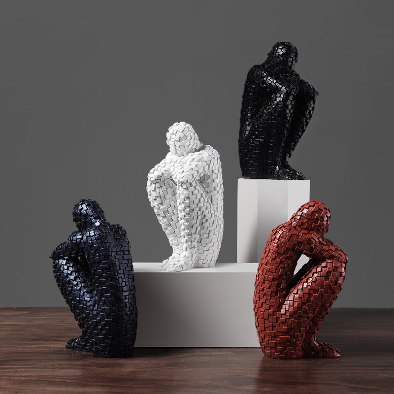Escultura Abstrata Think - Casa Farfelle