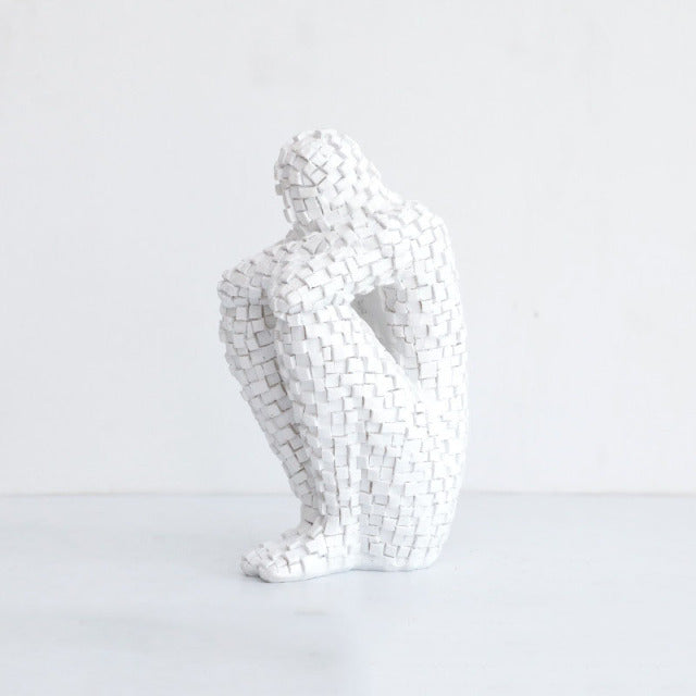 Escultura Abstrata Think - Casa Farfelle