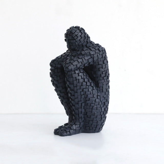 Escultura Abstrata Think - Casa Farfelle