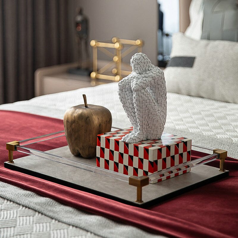 Escultura Abstrata Think - Casa Farfelle