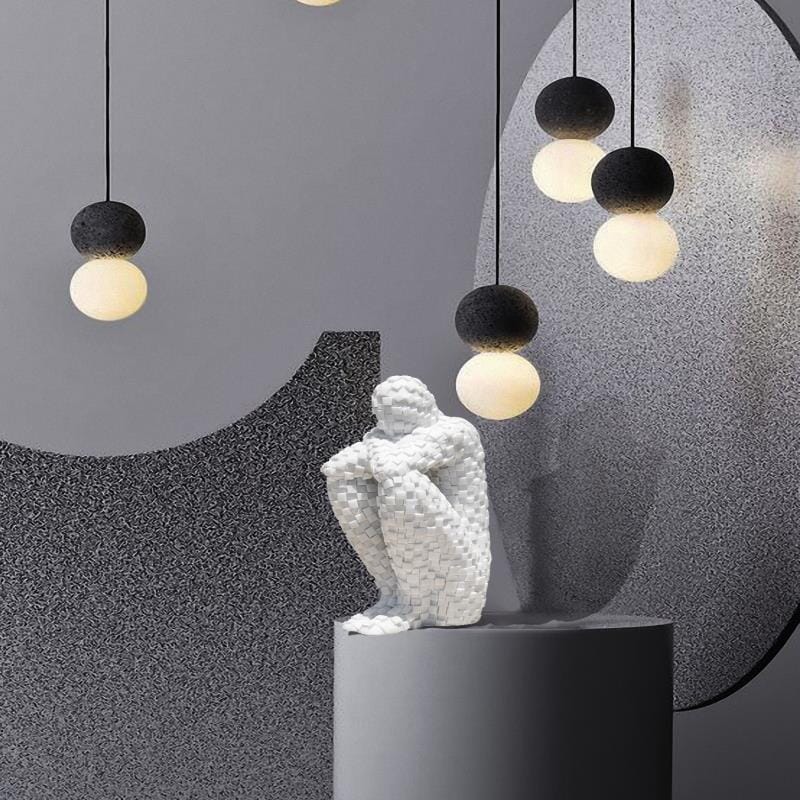 Escultura Abstrata Think - Casa Farfelle