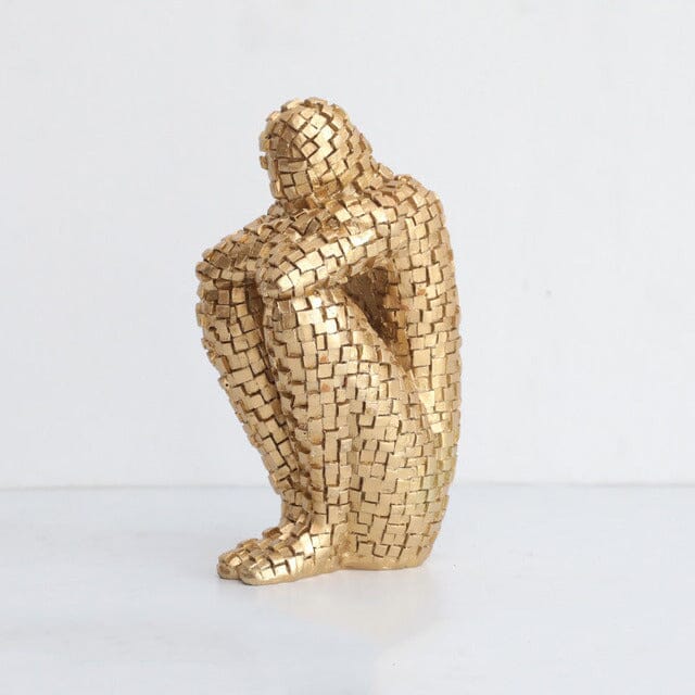 Escultura Abstrata Think - Casa Farfelle