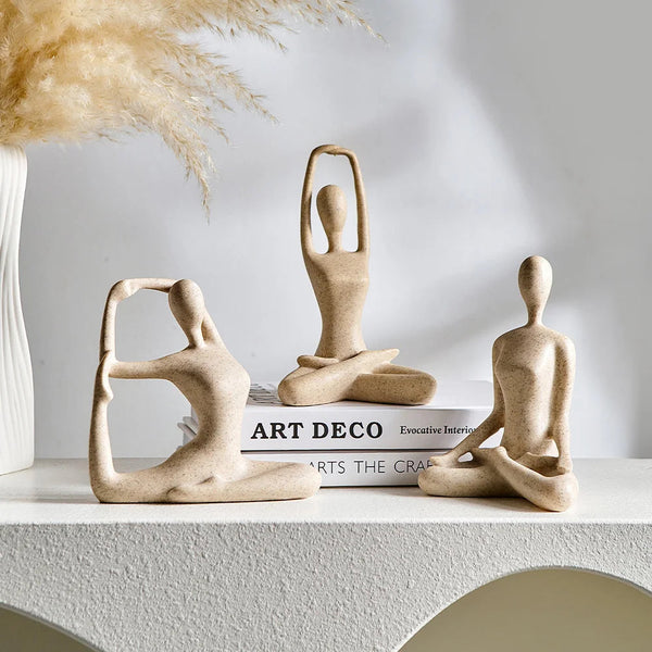 Escultura Abstrata Zen - Casa Farfelle