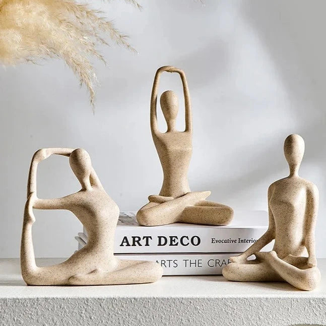 Escultura Abstrata Zen - Casa Farfelle