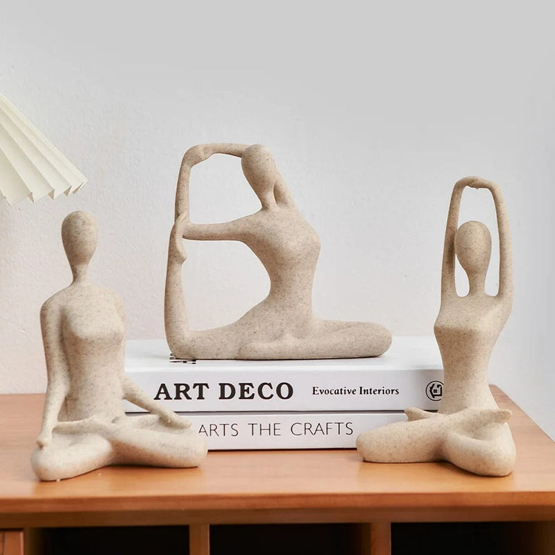 Escultura Abstrata Zen - Casa Farfelle