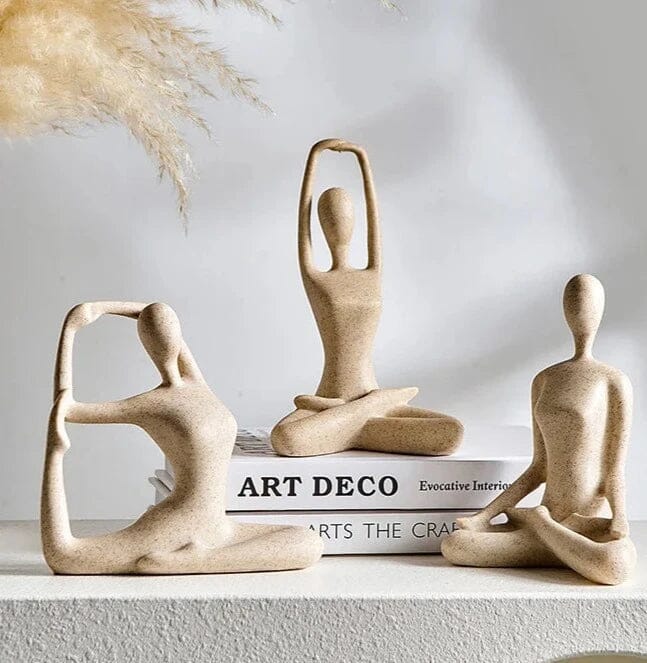 Escultura Abstrata Zen - Casa Farfelle