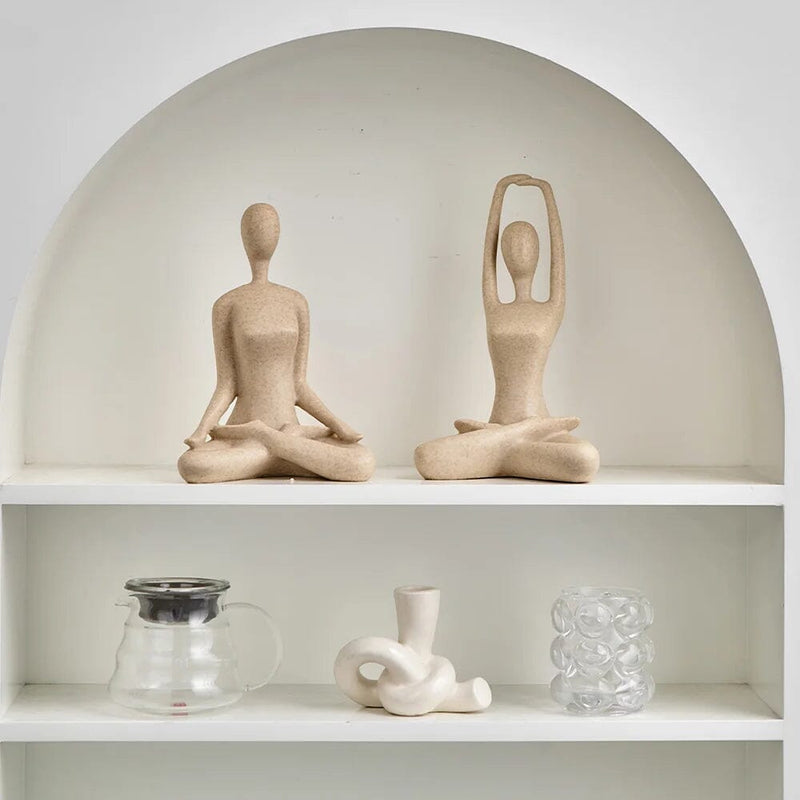 Escultura Abstrata Zen - Casa Farfelle