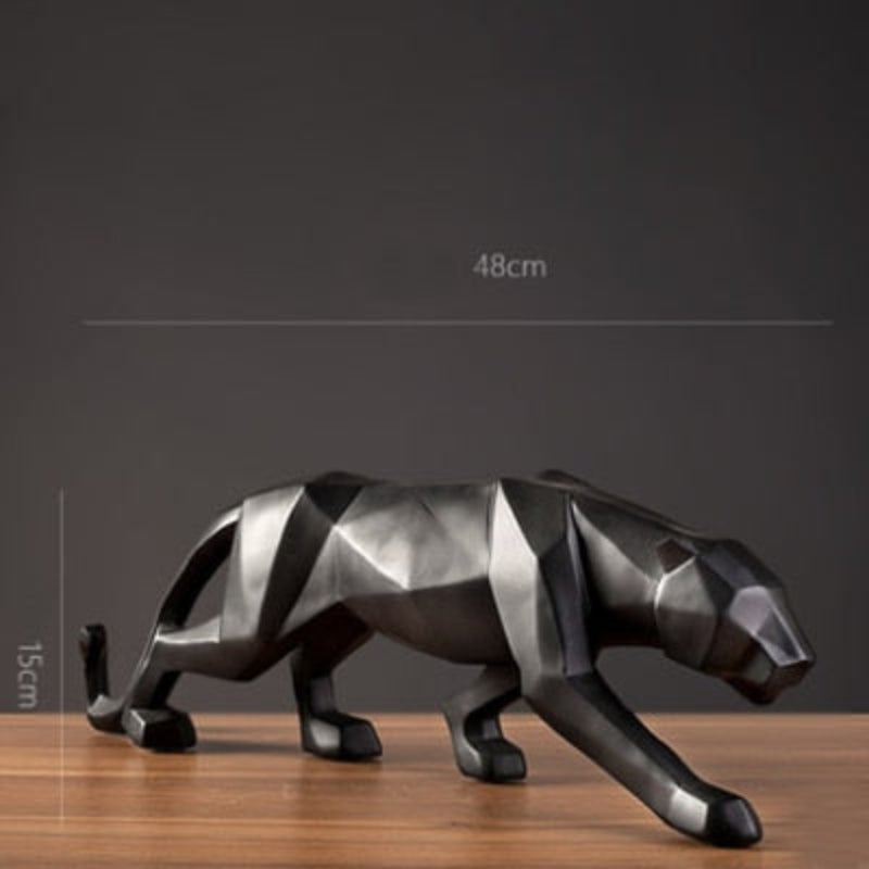 Escultura Geométrica Panther - Casa Farfelle