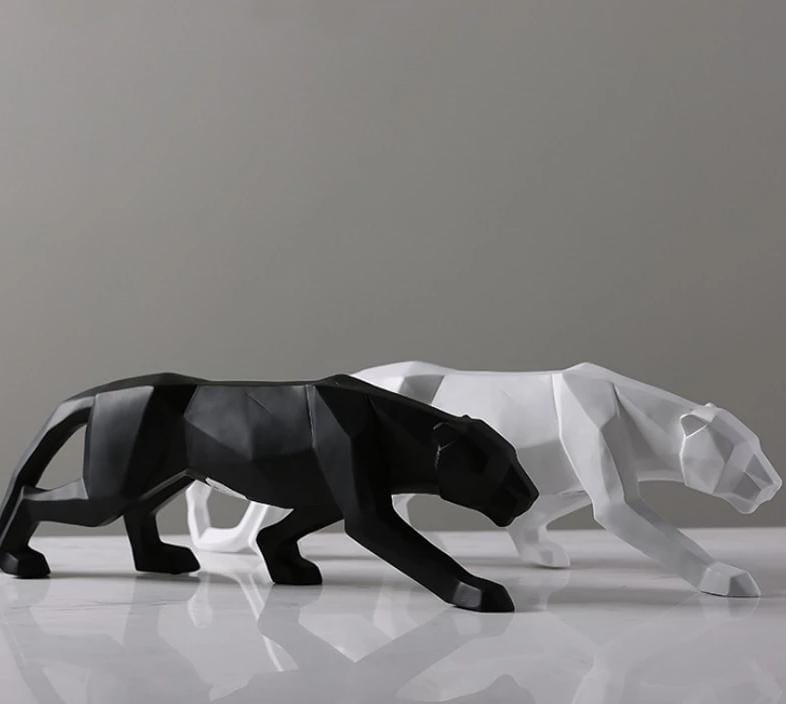 Escultura Geométrica Panther - Casa Farfelle