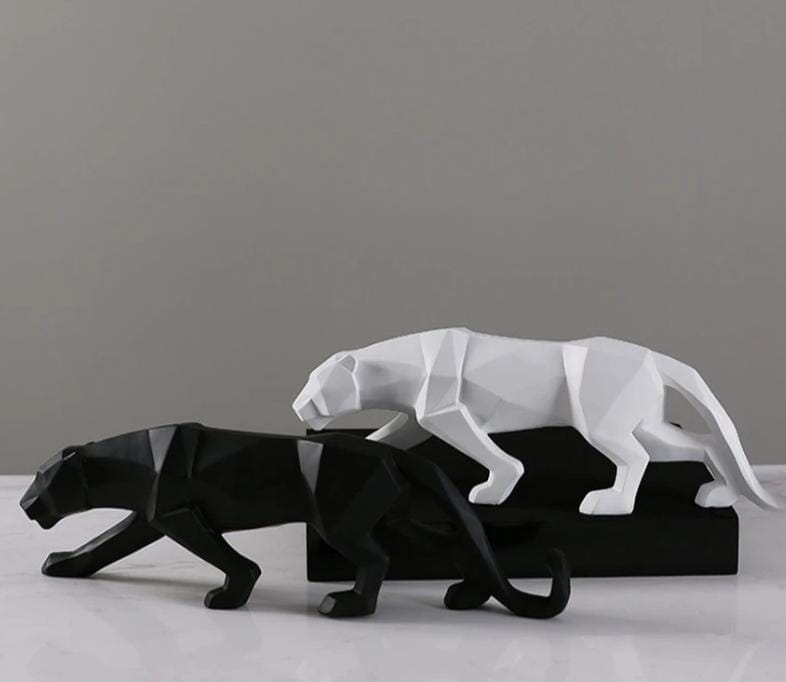 Escultura Geométrica Panther - Casa Farfelle