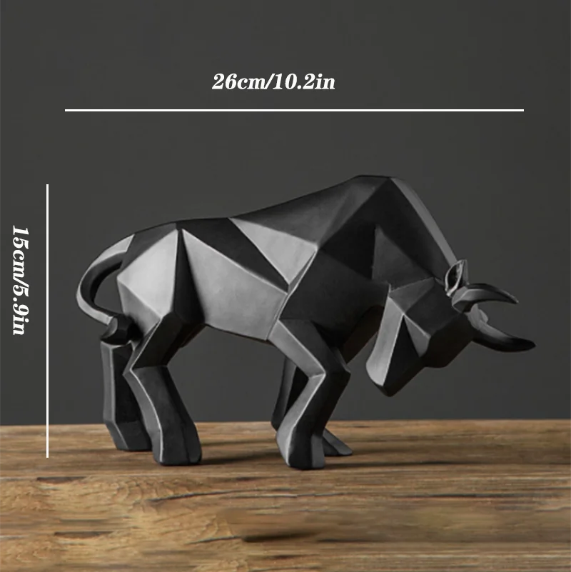 Escultura Geométrica Taurus - Casa Farfelle
