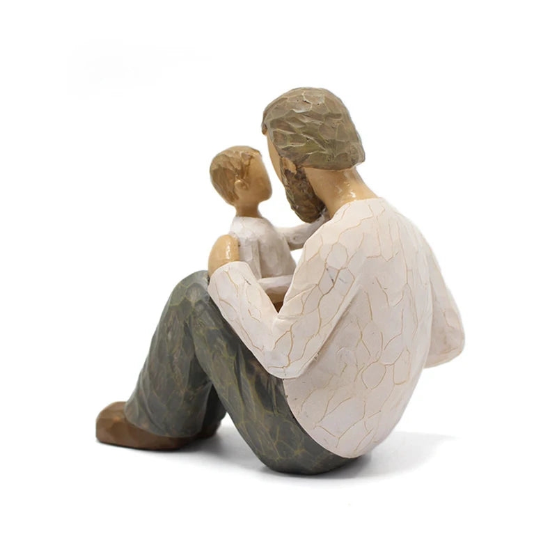 Escultura Pai e Filho - Casa Farfelle