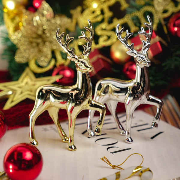 Escultura Rena de Natal em Resina - Casa Farfelle