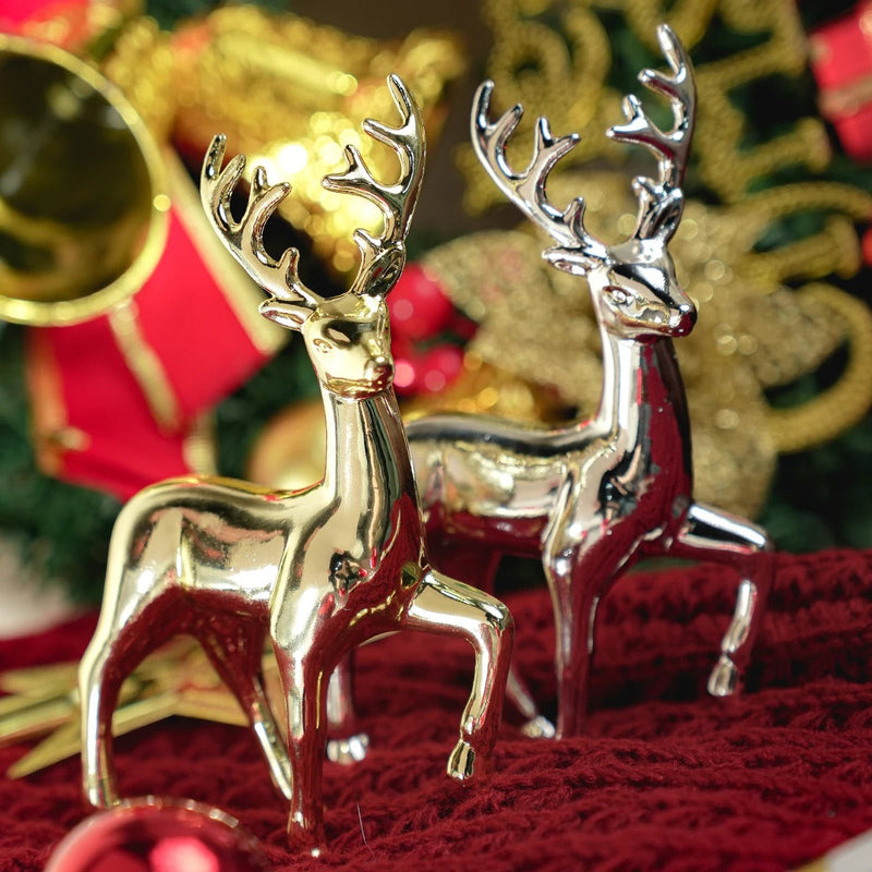 Escultura Rena de Natal em Resina - Casa Farfelle