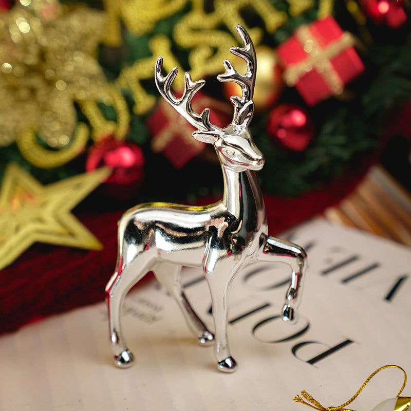 Escultura Rena de Natal em Resina - Casa Farfelle