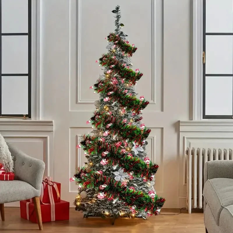 Festão Natalino Fake com Decorações - Casa Farfelle