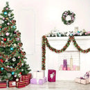 Festão Natalino Fake Verde com Vermelho - Casa Farfelle