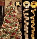 Fita de Natal Aramada com LED Dourada - Casa Farfelle