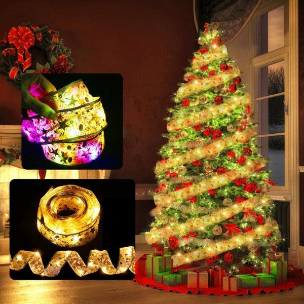 Fita Led Decorativa de Árvore de Natal - Casa Farfelle
