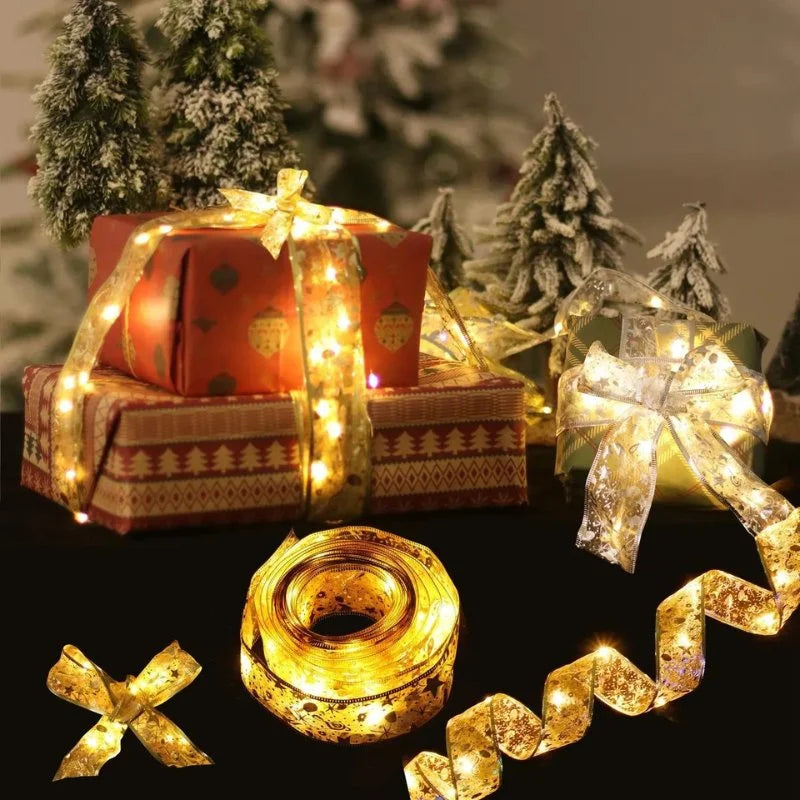 Fita Led Decorativa para árvore de Natal com Iluminação Lenogue - Casa Farfelle