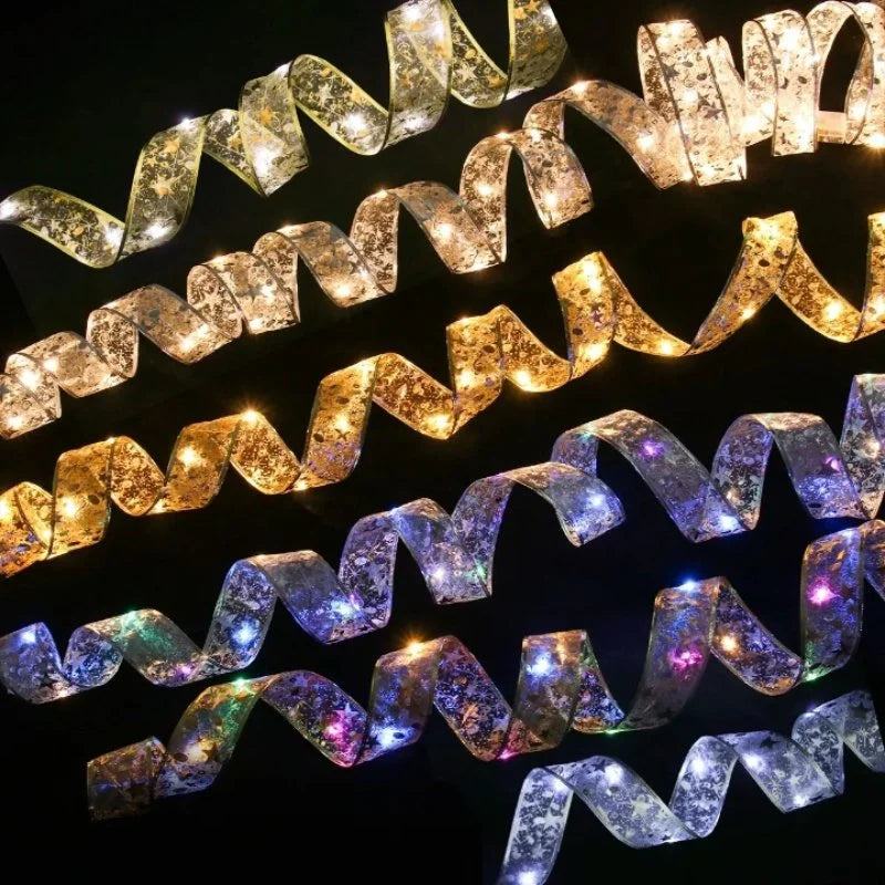 Fita Led Decorativa para árvore de Natal com Iluminação Lenogue - Casa Farfelle