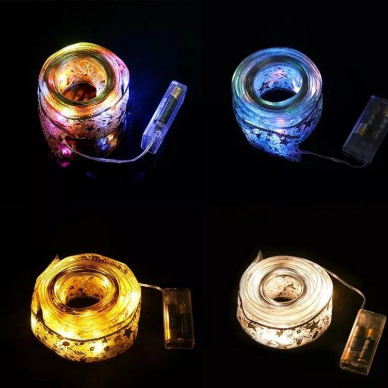 Fita Led Decorativa para árvore de Natal com Iluminação Lenogue - Casa Farfelle