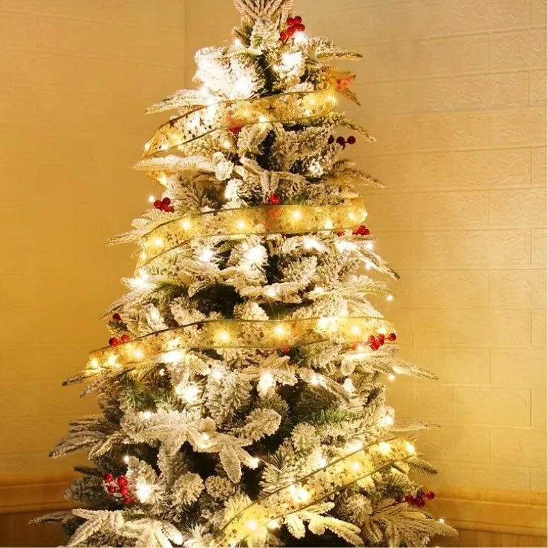 Fita Led Decorativa para árvore de Natal com Iluminação Lenogue - Casa Farfelle