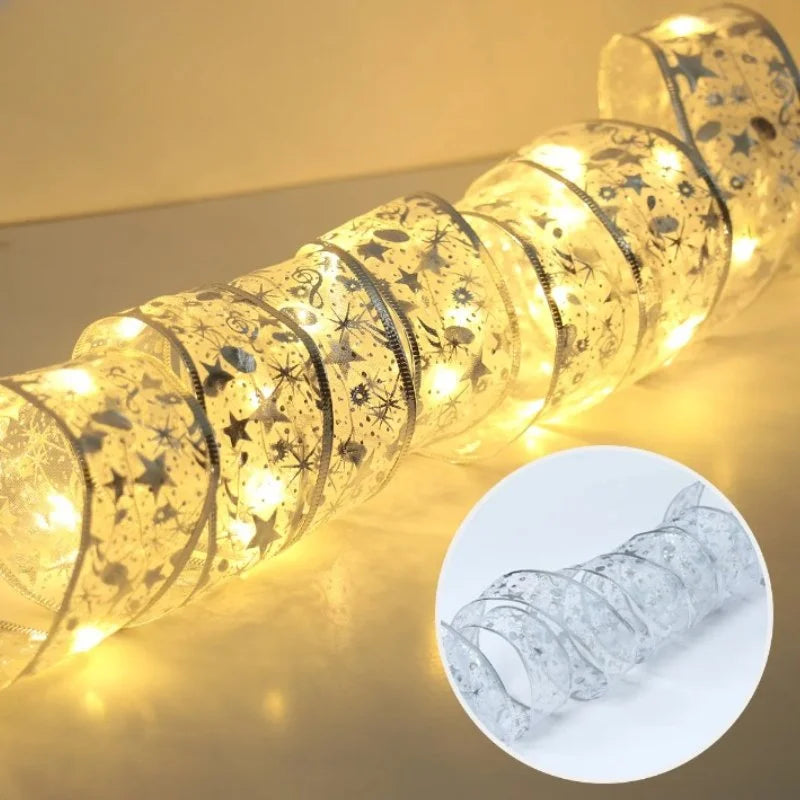 Fita Led Decorativa para árvore de Natal com Iluminação Lenogue - Casa Farfelle