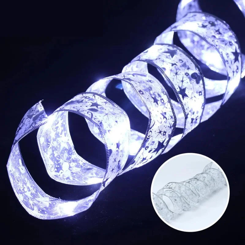 Fita Led Decorativa para árvore de Natal com Iluminação Lenogue - Casa Farfelle