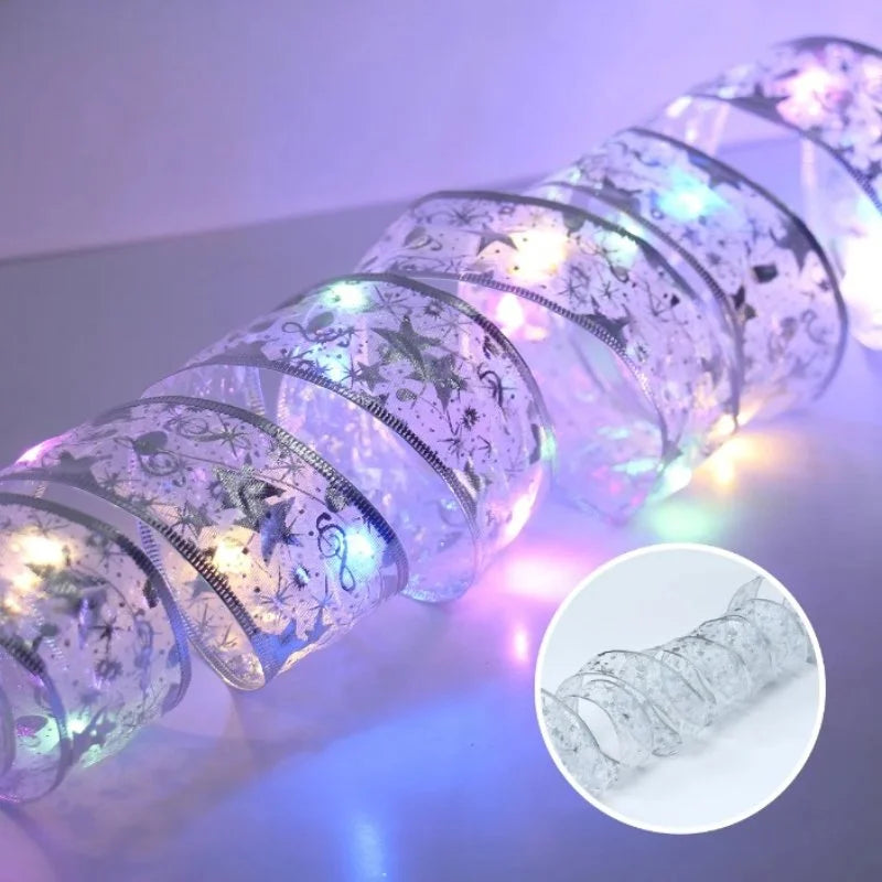 Fita Led Decorativa para árvore de Natal com Iluminação Lenogue - Casa Farfelle