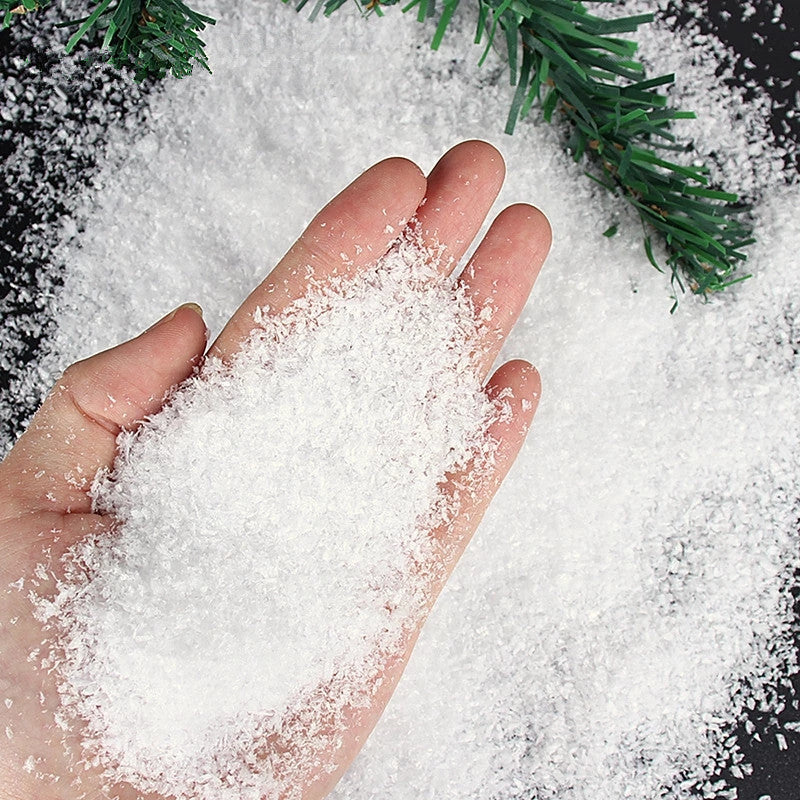 Flocos de Neve Artificiais para Decoração de Natal - Casa Farfelle