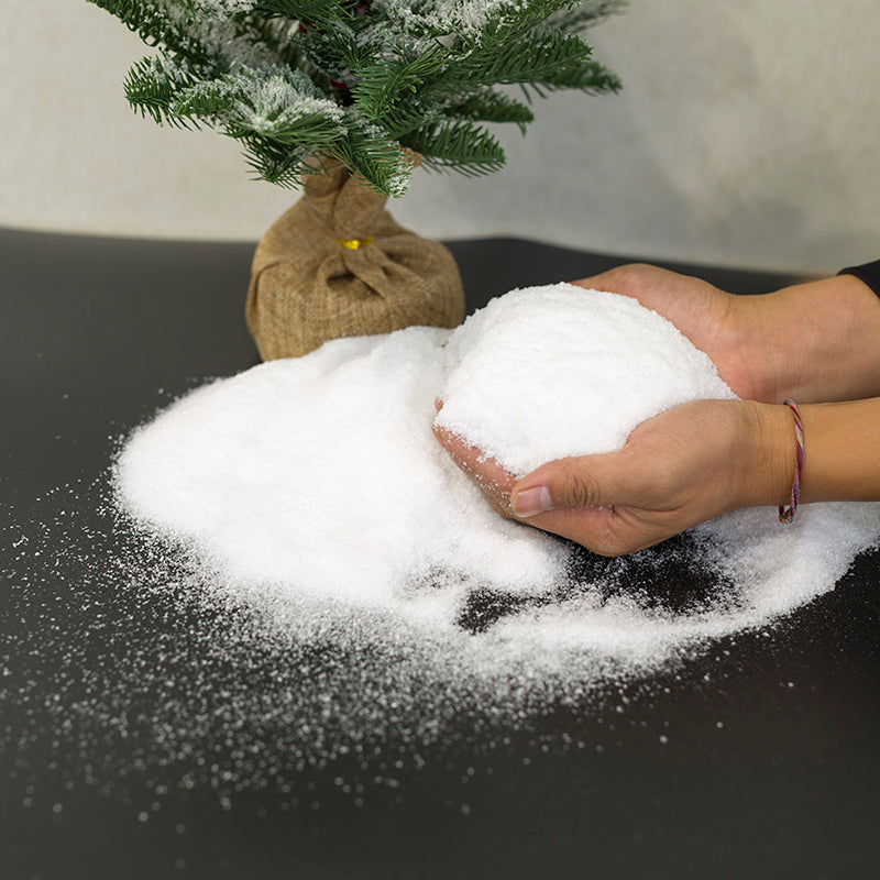 Flocos de Neve Artificiais para Decoração de Natal - Casa Farfelle