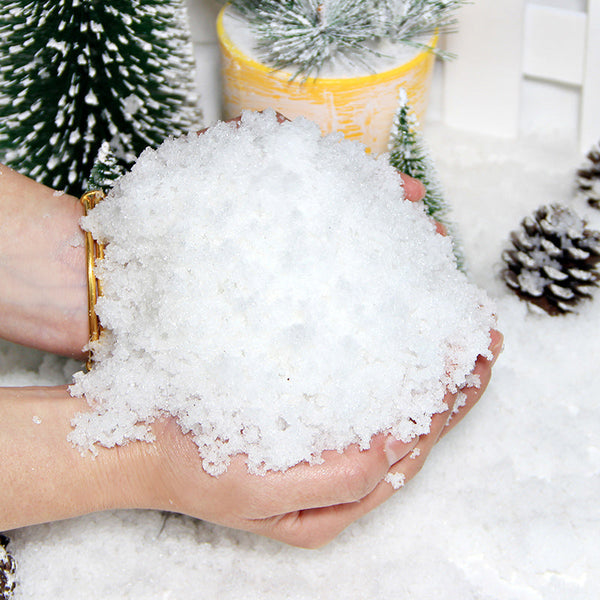 Flocos de Neve Artificiais para Decoração de Natal - Casa Farfelle