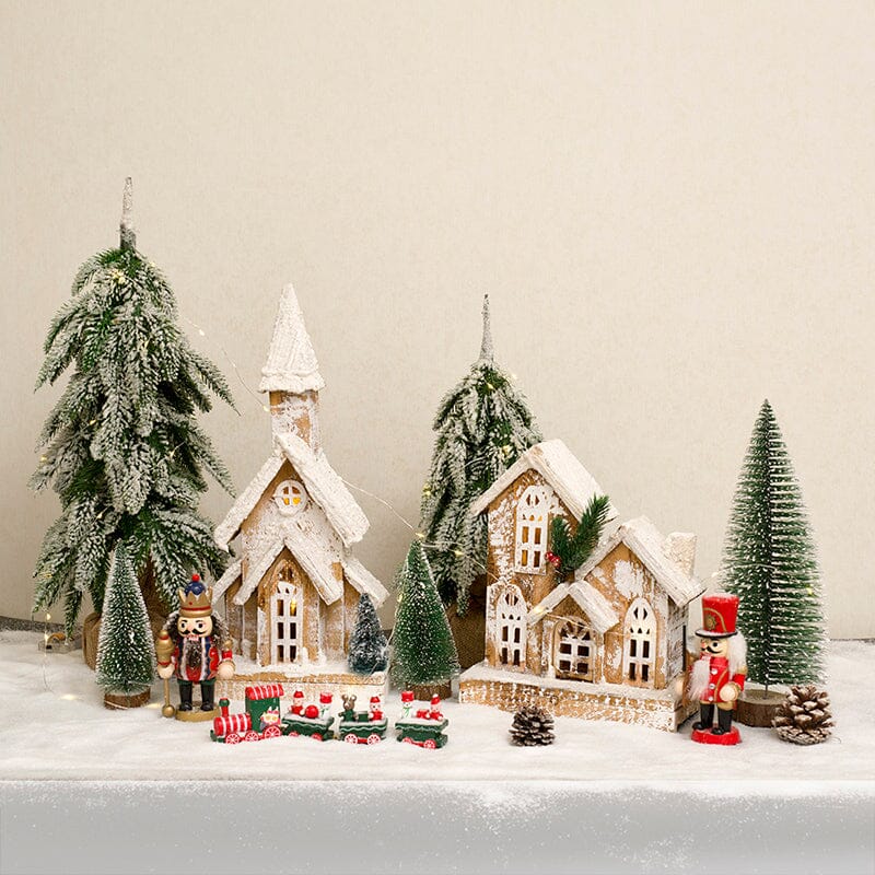 Flocos de Neve Artificiais para Decoração de Natal - Casa Farfelle