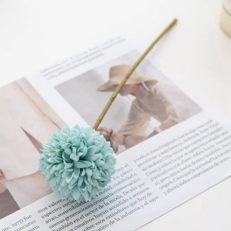 Flor de Seda Crisântemo para Decoração 5 Peças - Casa Farfelle