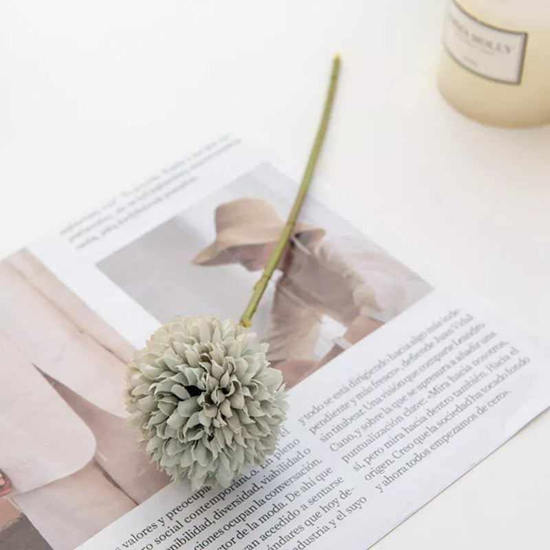 Flor de Seda Crisântemo para Decoração 5 Peças - Casa Farfelle