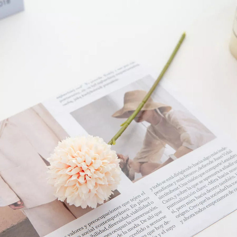 Flor de Seda Crisântemo para Decoração 5 Peças - Casa Farfelle