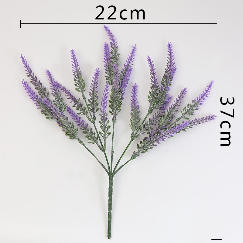 Flor Lavanda Artificial para Decoração - Kit com 2 Buquês - Casa Farfelle