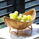 Fruteira de Mesa em Rattan - Casa Farfelle