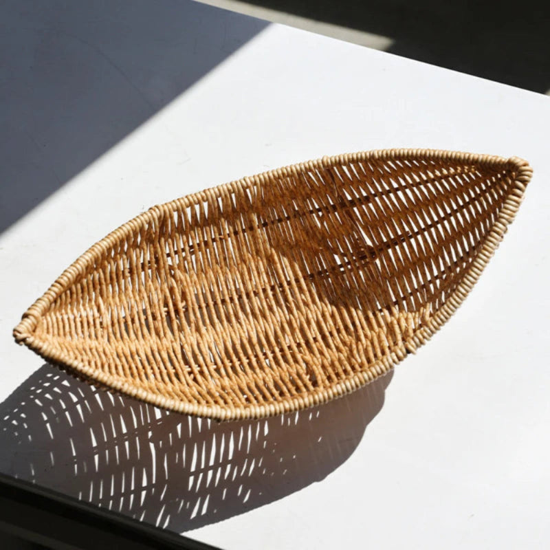 Fruteira de Mesa em Rattan - Casa Farfelle