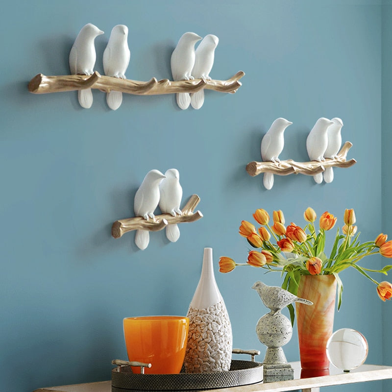 Gancho de Parede Birds - Casa Farfelle