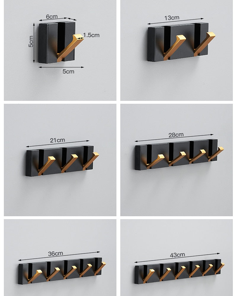 Ganchos Minimalistas - Casa Farfelle