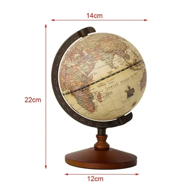 Globo Terrestre Decorativo Atlas - Casa Farfelle