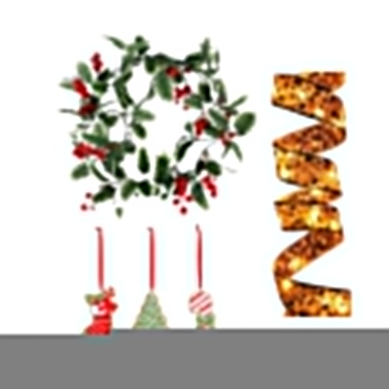 Guirlanda de Natal com  Pisca Pisca LED - Casa Farfelle